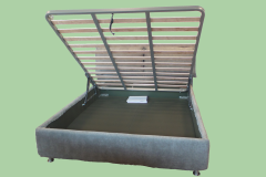 Letto contenitore completamente sfoderabile
